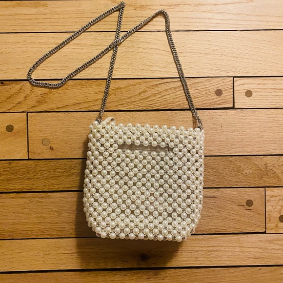 Zara Handbags - Zara Pearl Bag